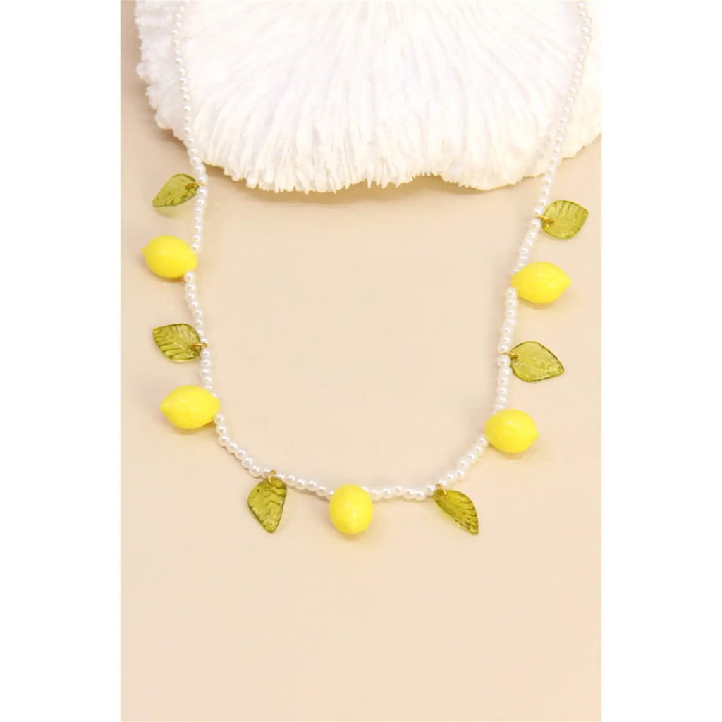 Parure Perle & Limoni – Freschezza Estiva Assicurata.