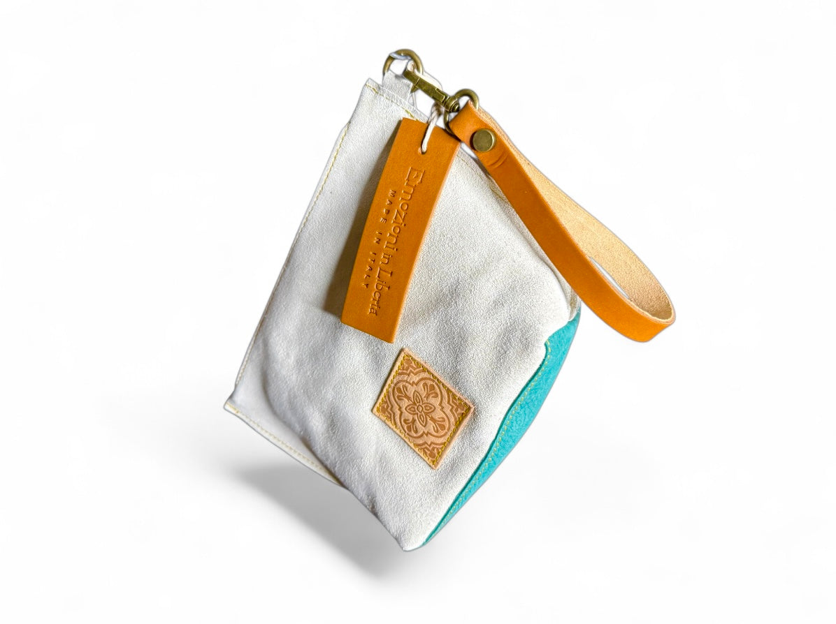 POCHETTE IN PELLE