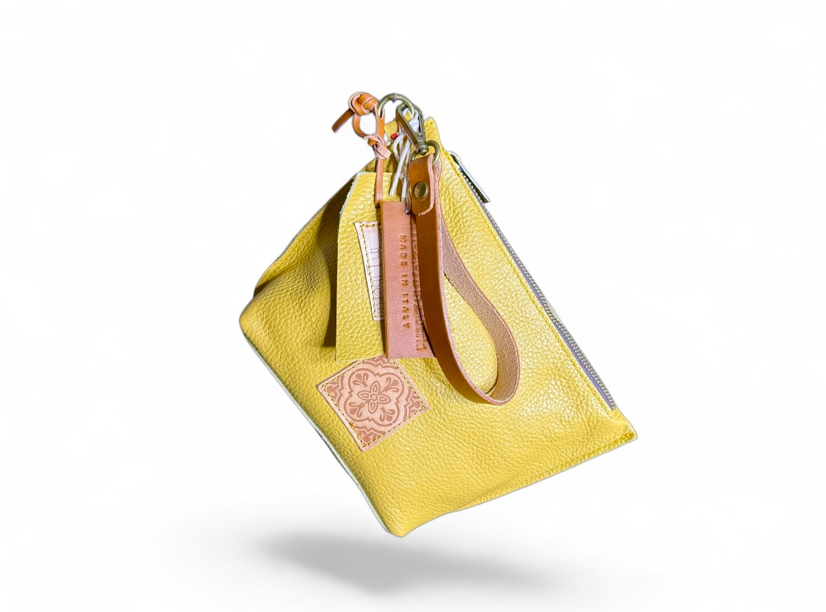 POCHETTE IN PELLE