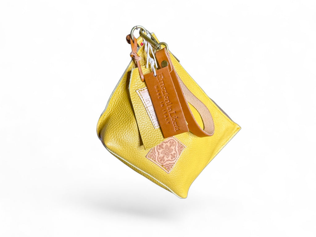 POCHETTE IN PELLE
