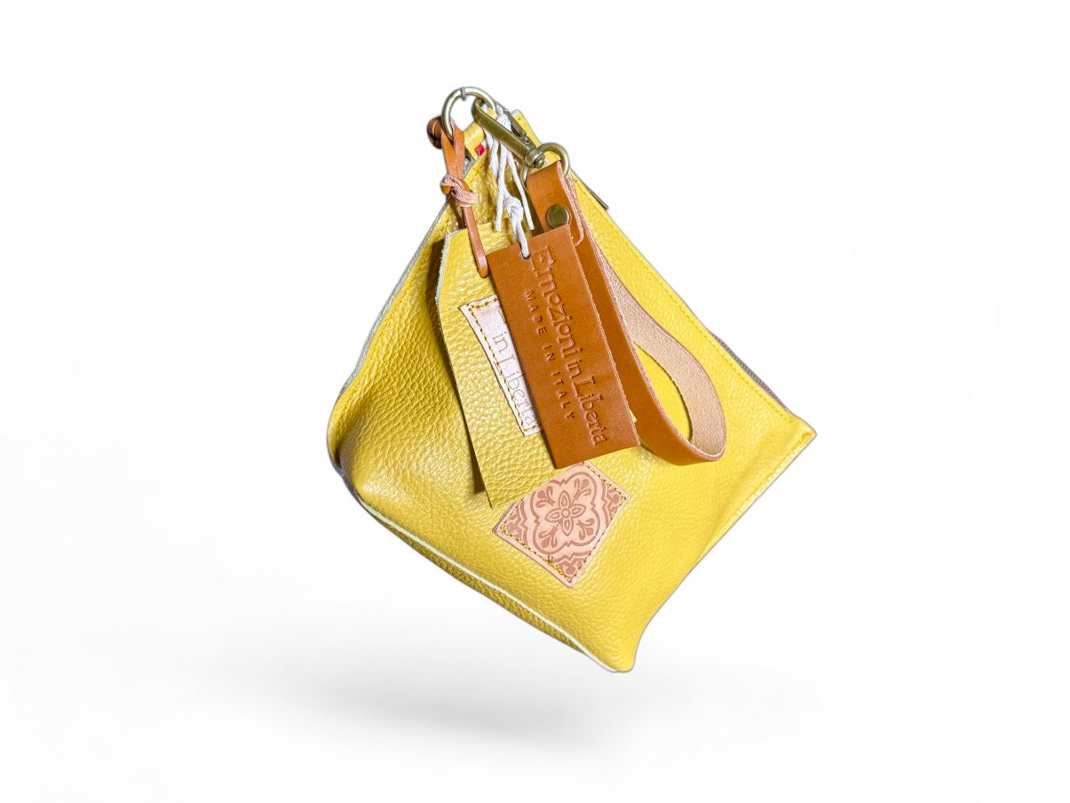 POCHETTE IN PELLE