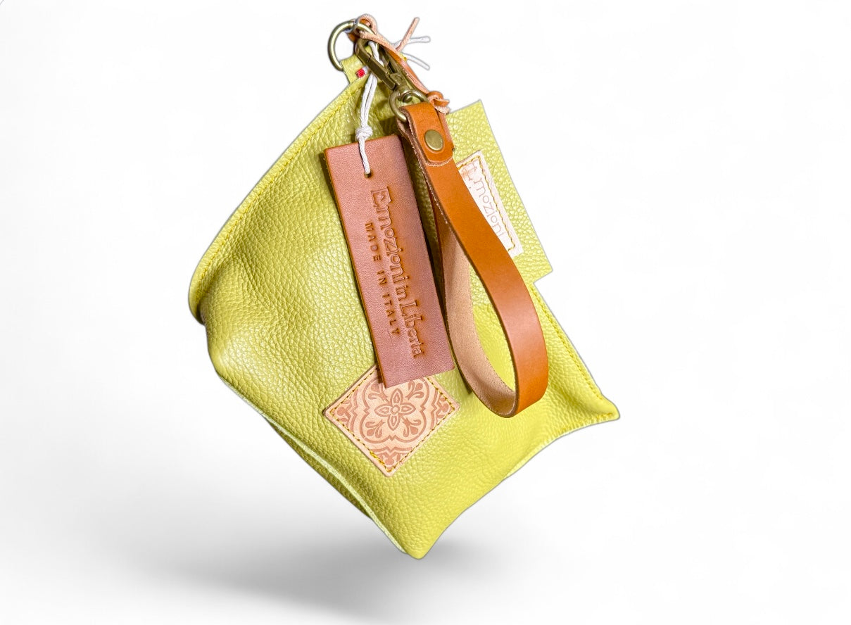 POCHETTE IN PELLE