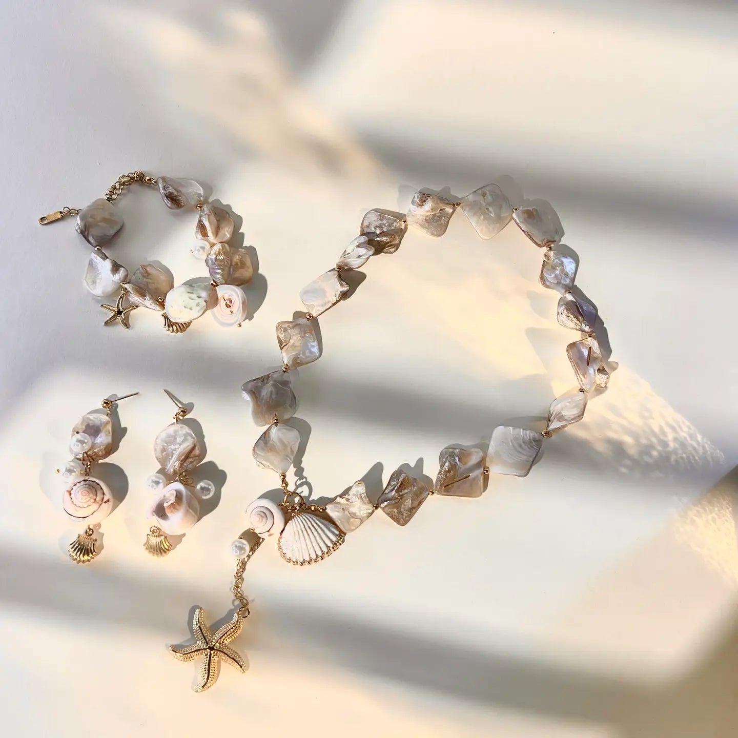 Collana Conchiglia & Stella Marina